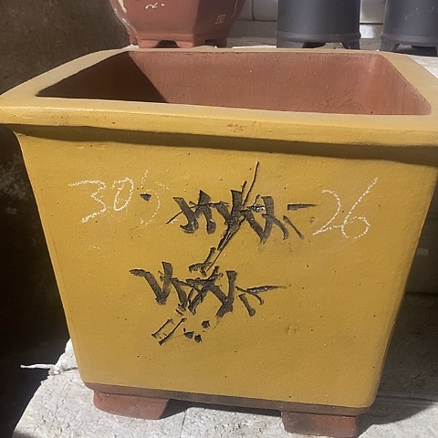 紫砂中国离紫砂花盆，