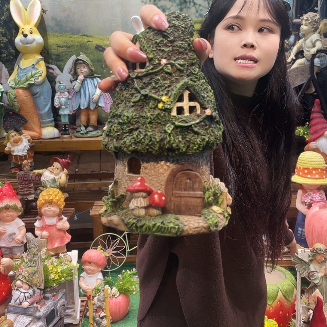 摆件花园摆件红红火火
