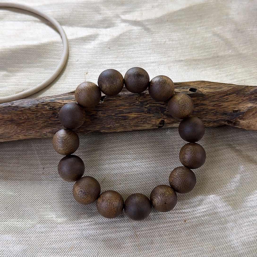 沉香碎屑沉香张勺子母树15圆珠收藏级25克多样性发一