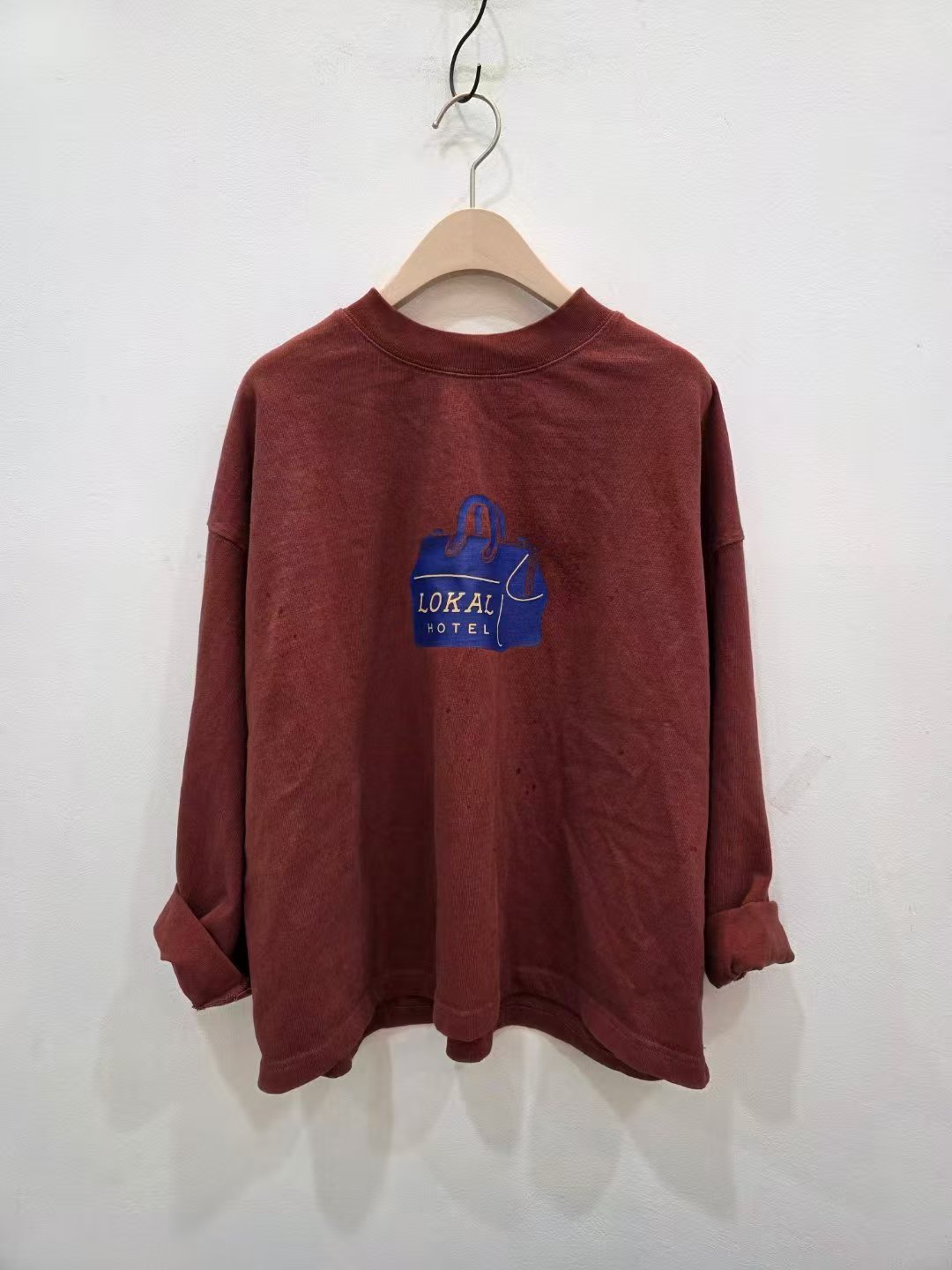  韩国正品/不支持退换/衣柜/手提包长袖T/1203