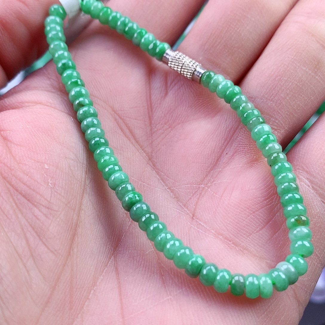 未镶嵌手链翡翠手串