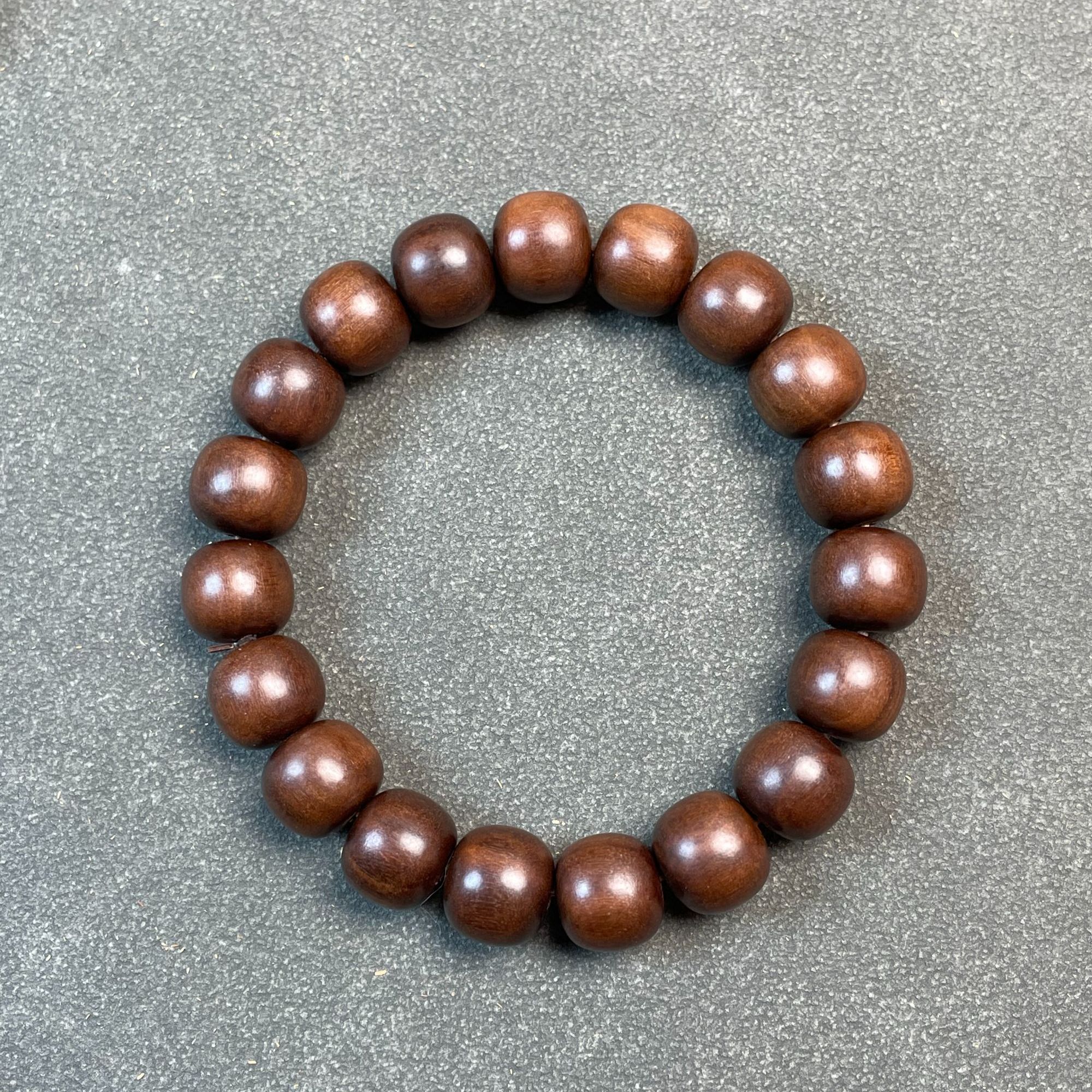 老山檀10*11单圈手串