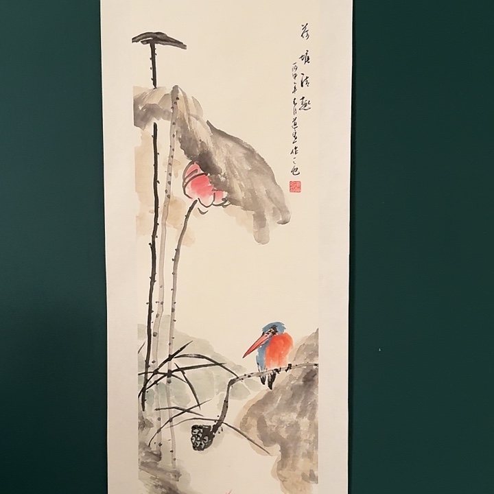 国画董老师作品画作