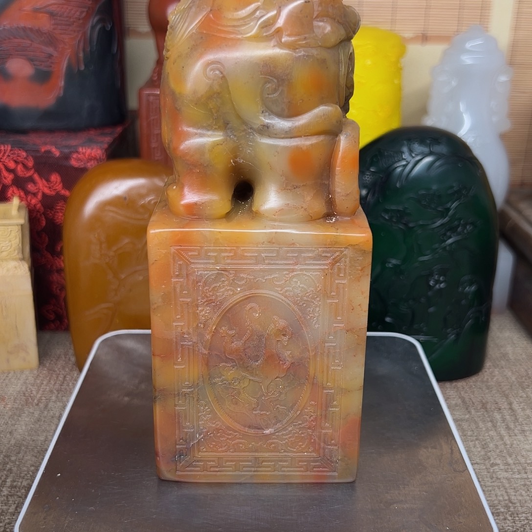 寿山石印石精品印章