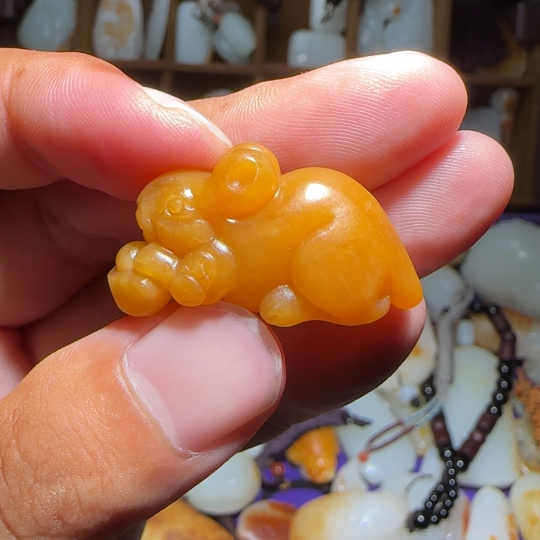 和田玉挂件未镶嵌