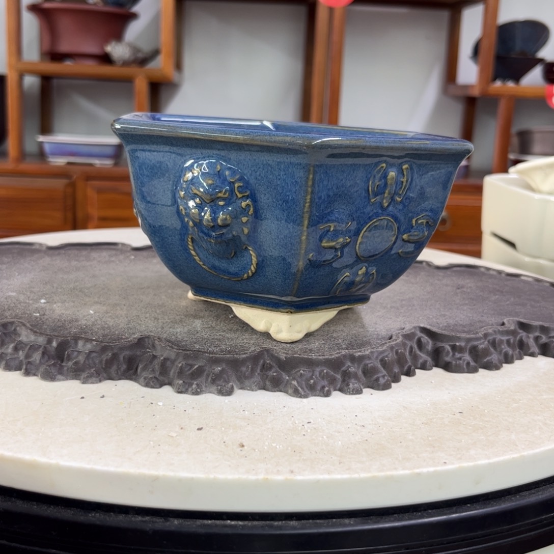 紫砂花盆瑕疵8-15。。。。