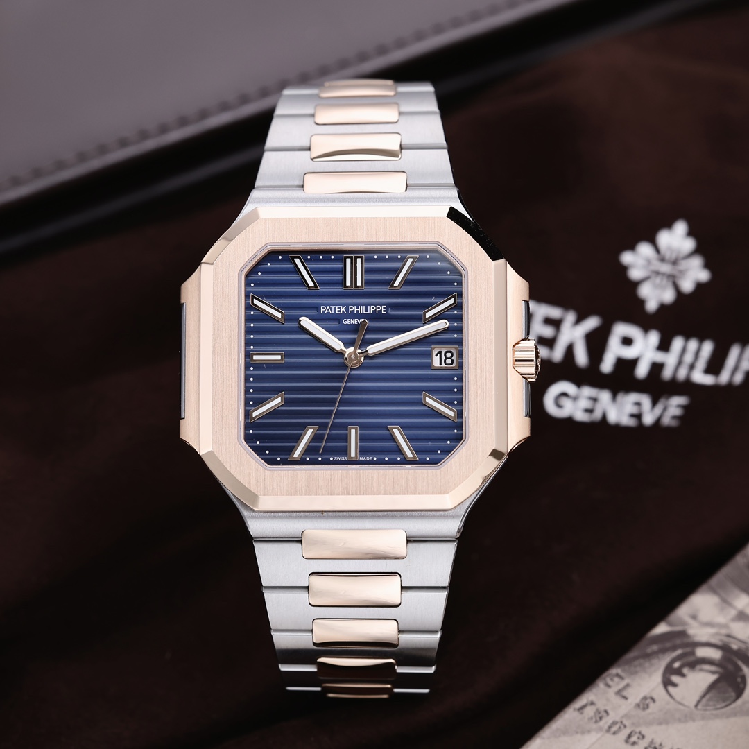 99新 Patek Philippe/百达翡丽 5821/1AR-001新款方形 2025年保卡