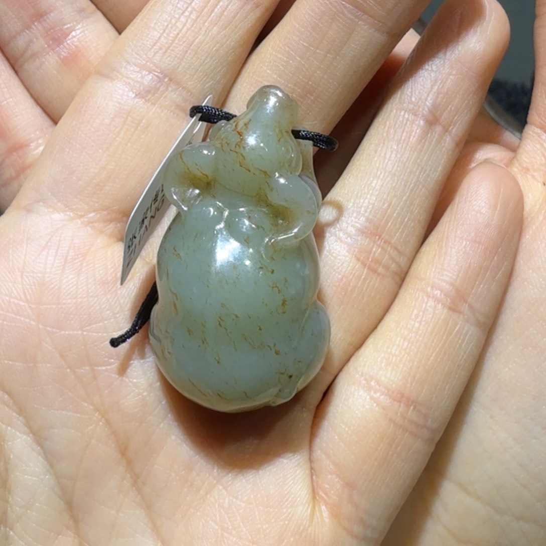 和田玉挂件未镶嵌珍**…