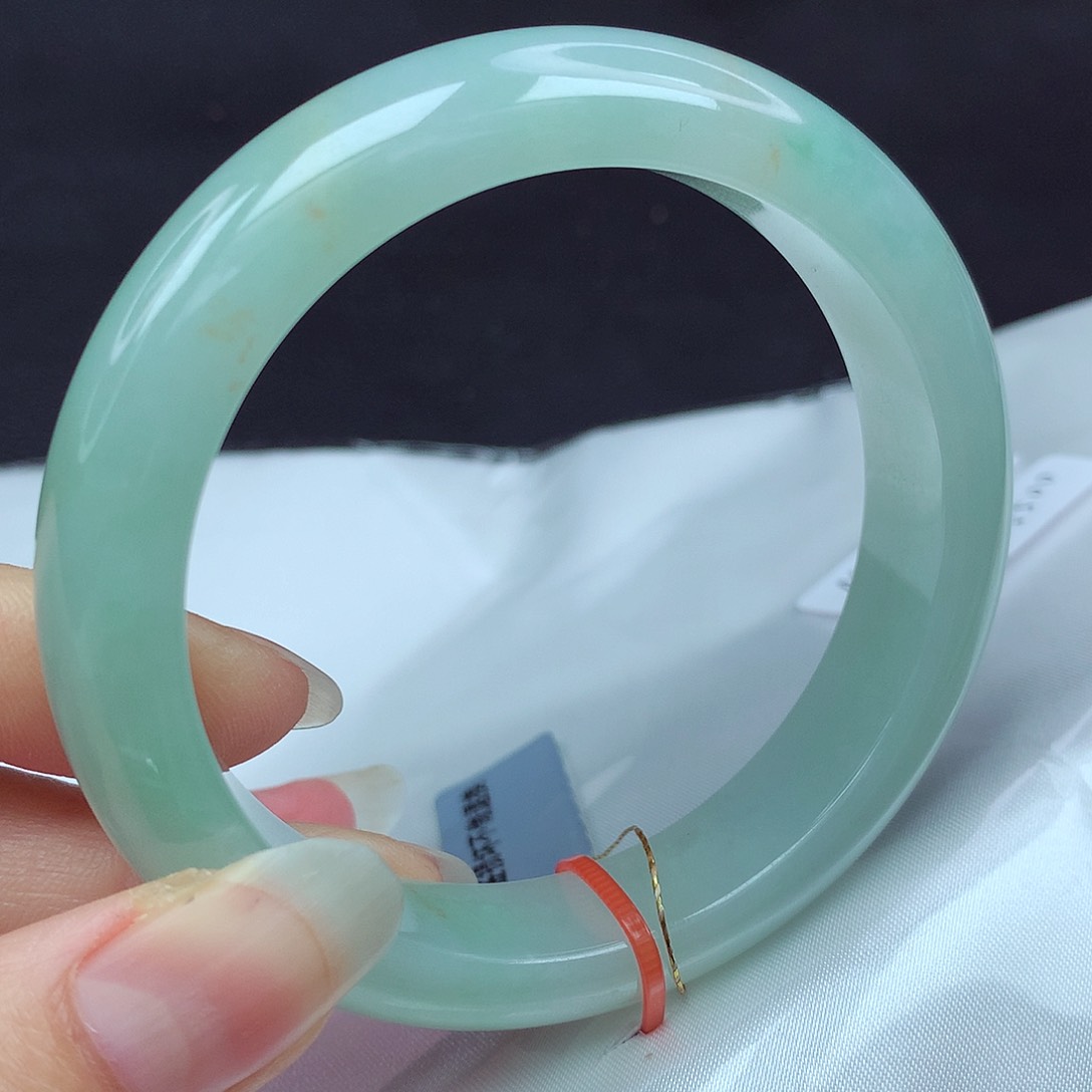翡翠手镯未镶嵌59圈016