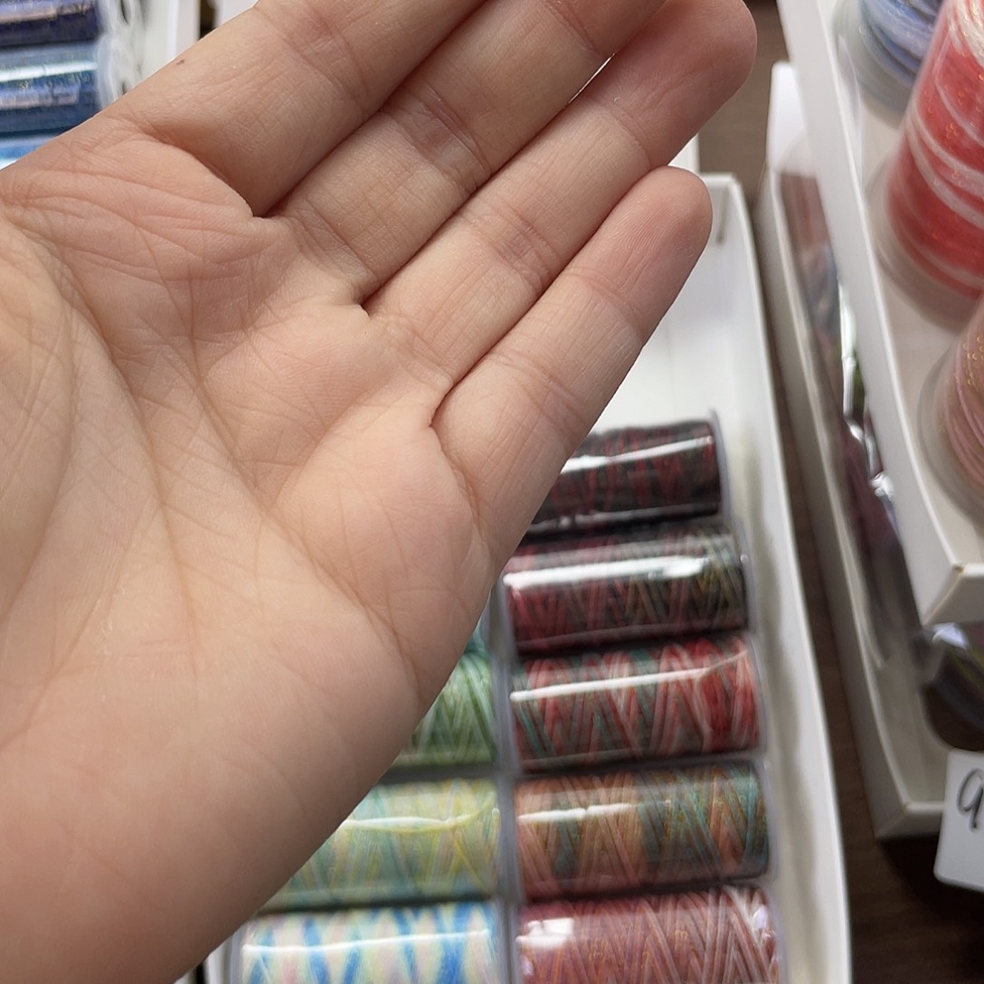 聆***性聚酯纤维6股30克星空纯色蜡自选4色