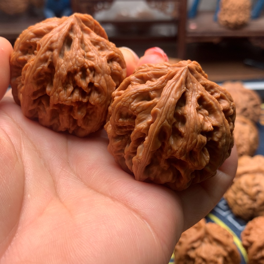 【闪购商品】把件文玩核桃粗筋40