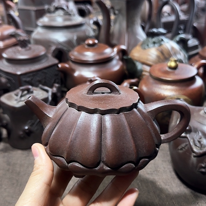 泥塑紫砂壶茶具壶