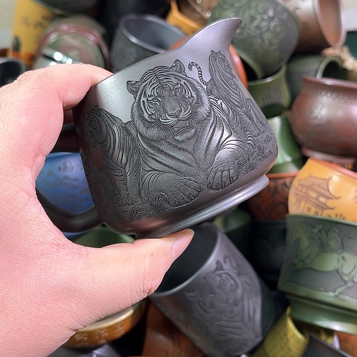 茶杯紫砂全手工紫砂主人杯