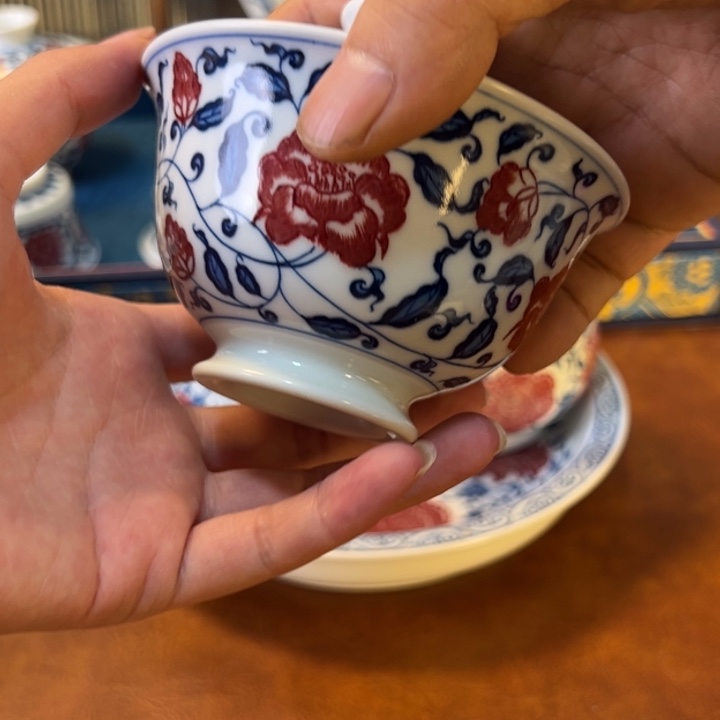 摆件景德镇茶器百宝箱