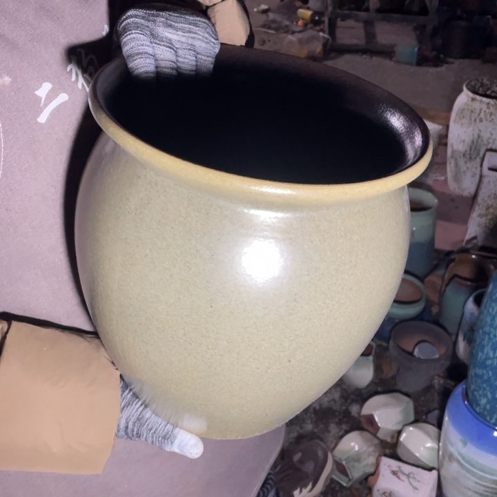 紫砂花盆口25高28正品正品