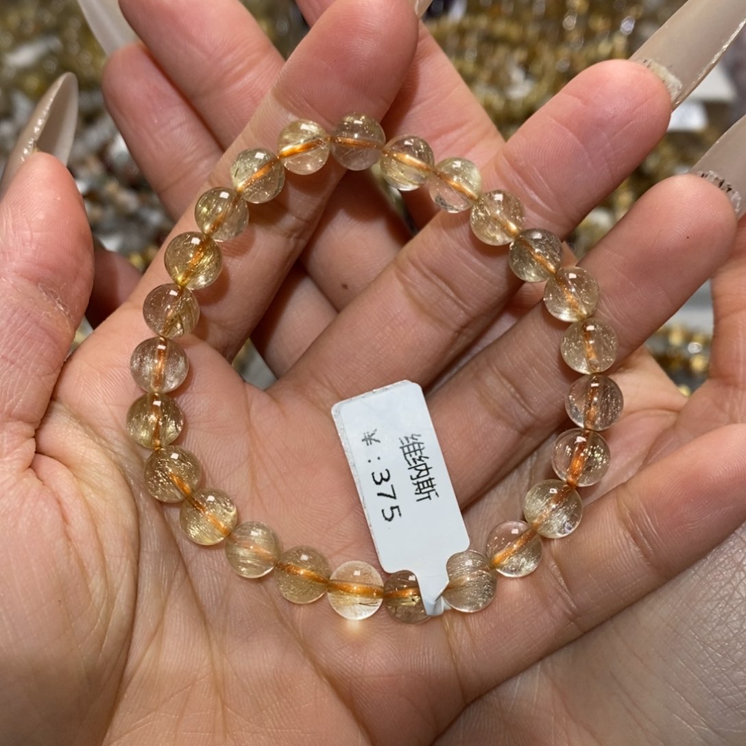 水晶手链未镶嵌手链