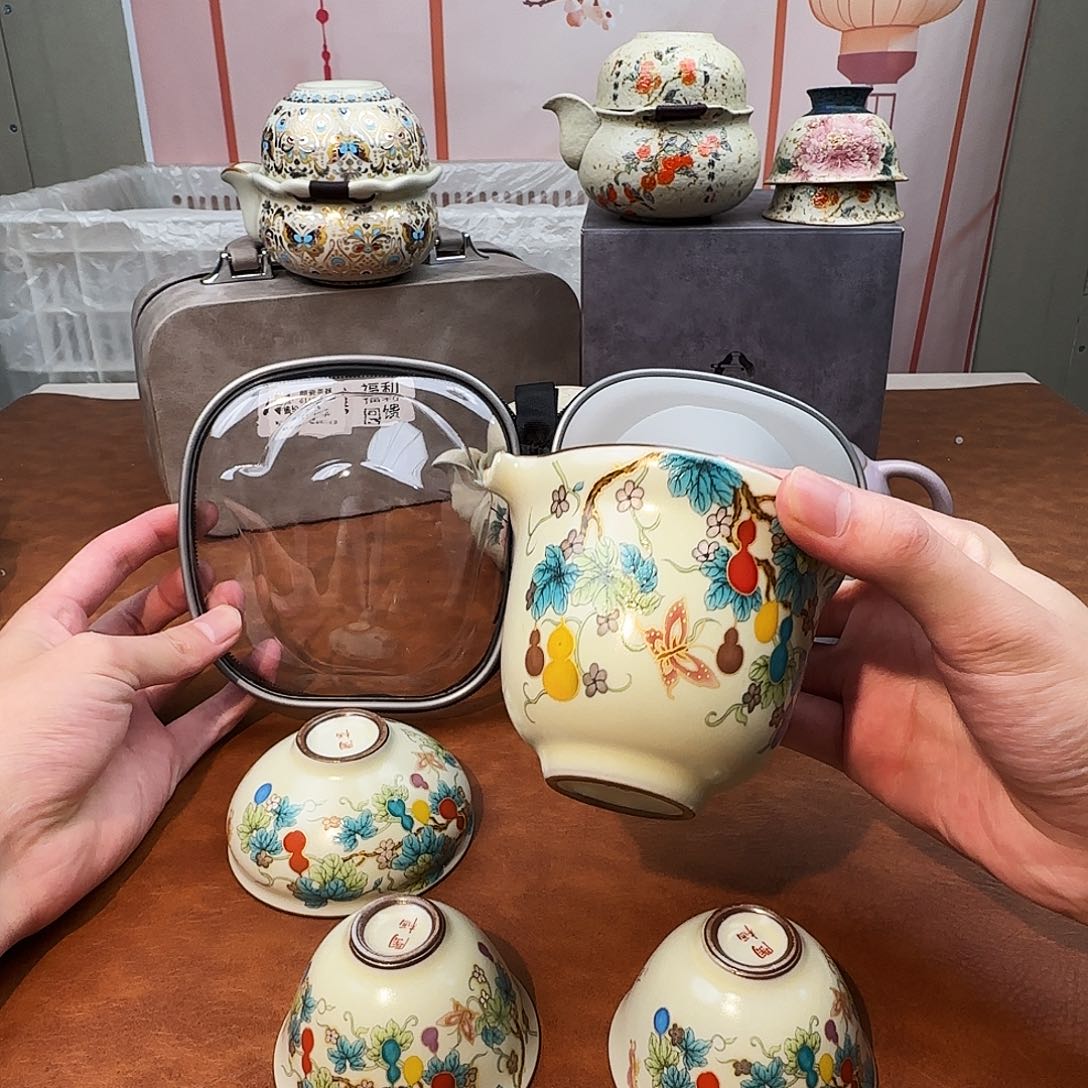 颜瓷闪购商品链接陶栖葫芦套装