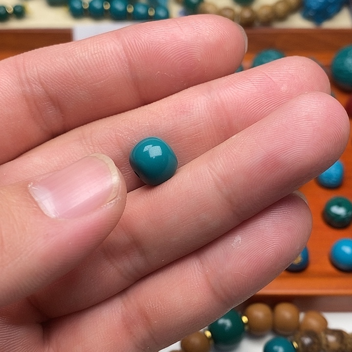 菩提籽类蓝绿老型10mm