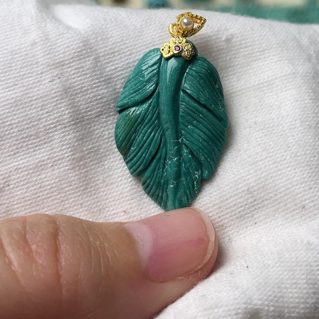 绿松石银S925镶嵌配饰