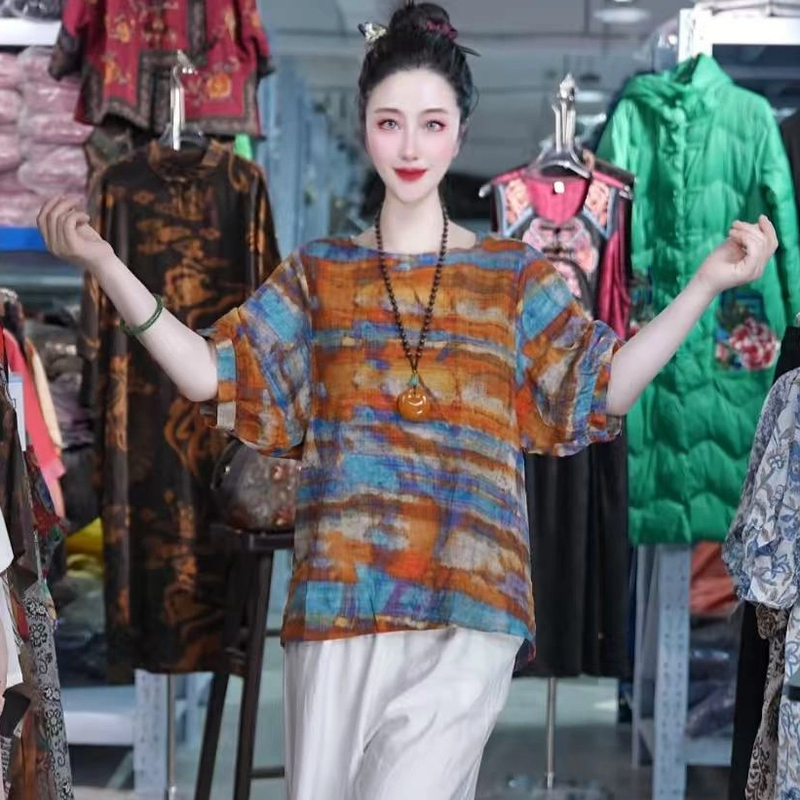 百搭时尚潮流休闲气质显瘦轻奢女款T恤上衣1169