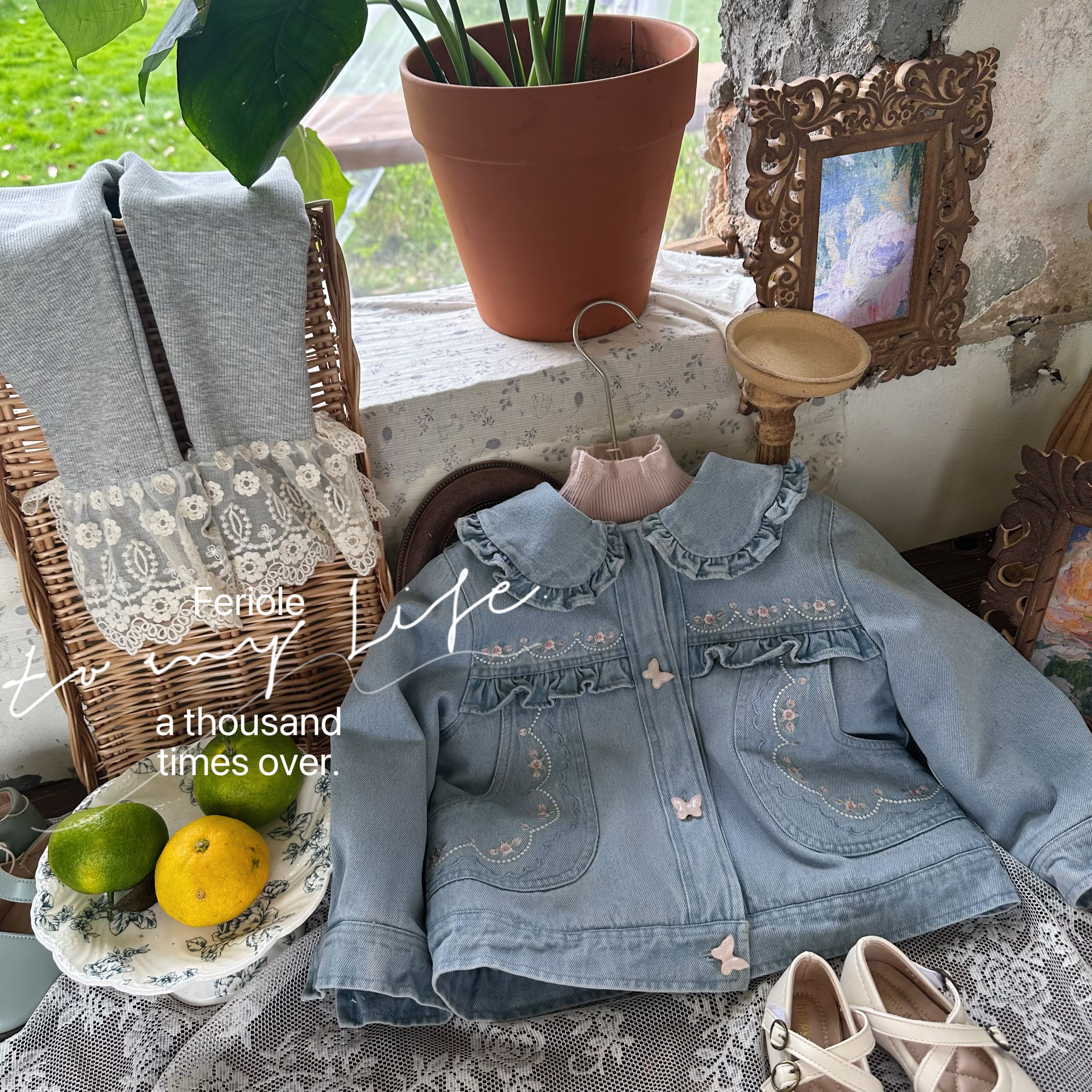 【加绒】FLL-53753-儿童韩系百搭重工牛仔外套（冬款）