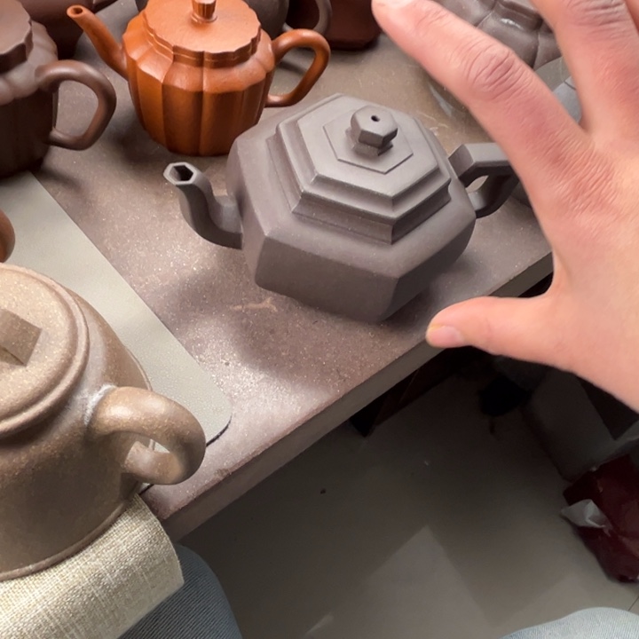 紫砂茶壶老*孩紫砂壶壶