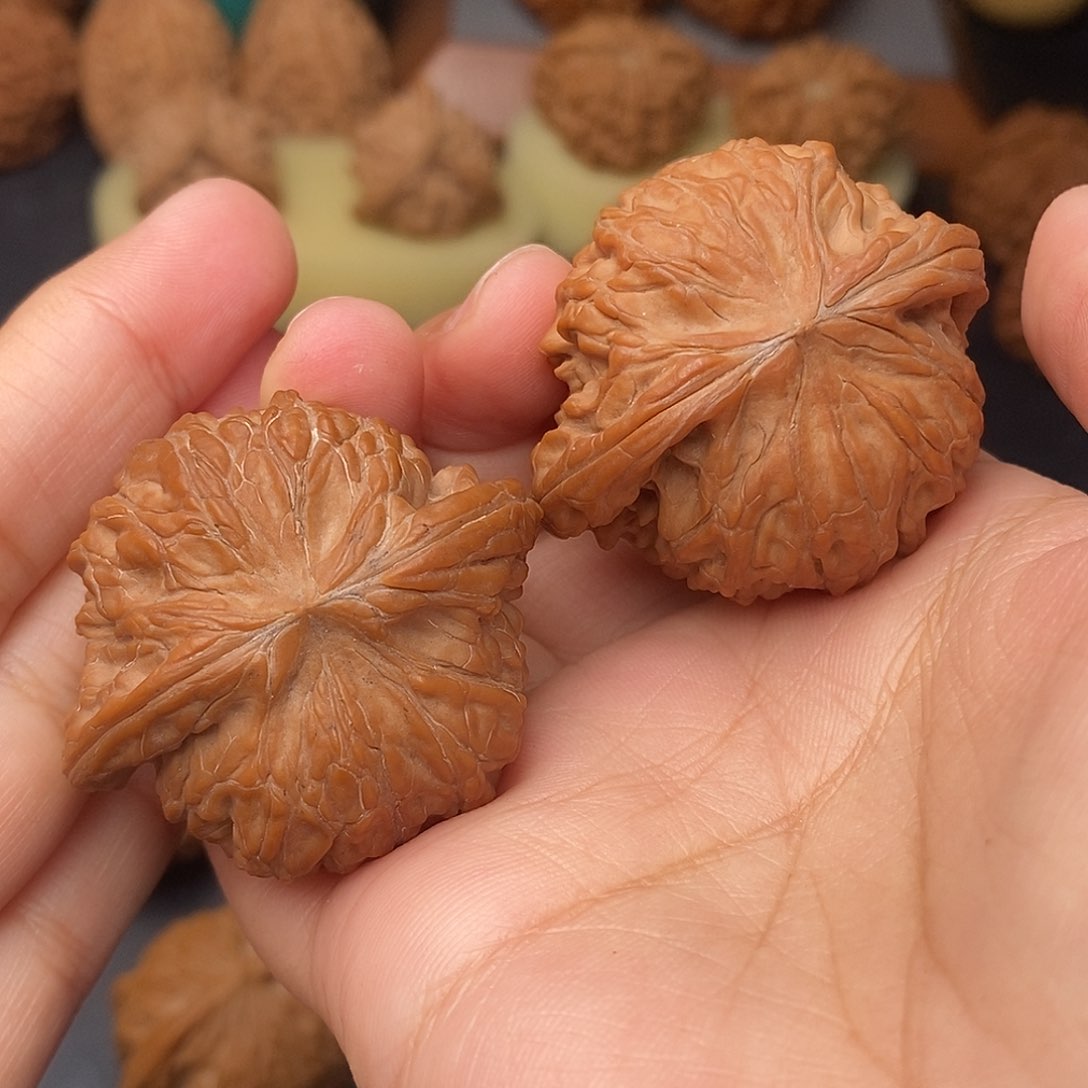 把件文玩核桃磨盘全品42