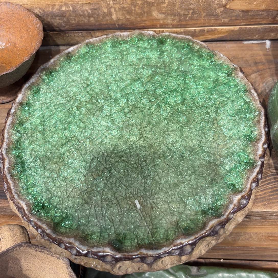 复古风格老陶泥系列茶盘茶具摆件