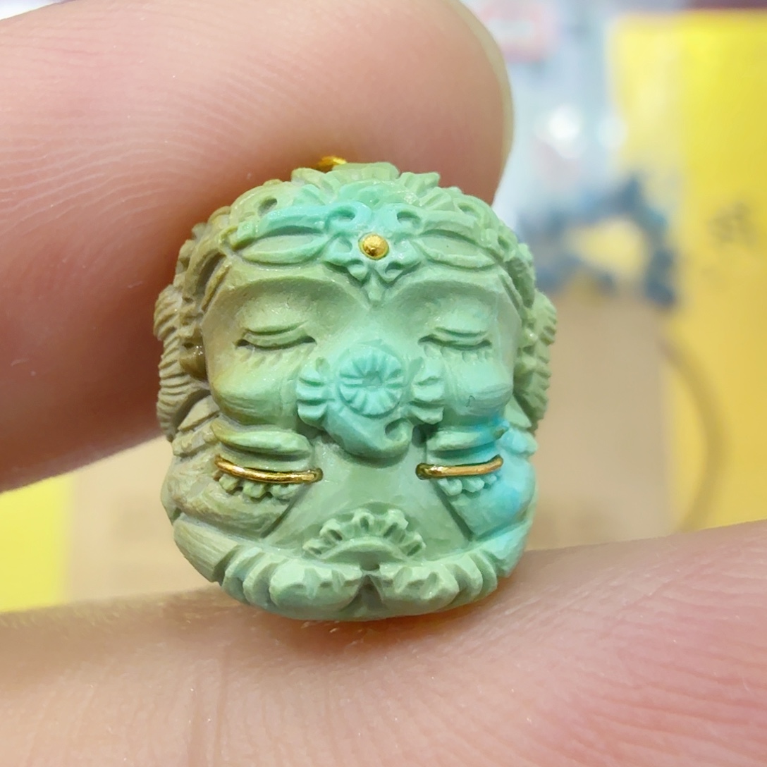 绿松石未镶嵌配饰