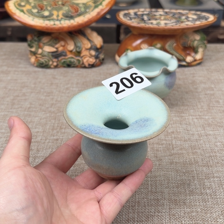 摆件陶瓷旧藏赏器摆件