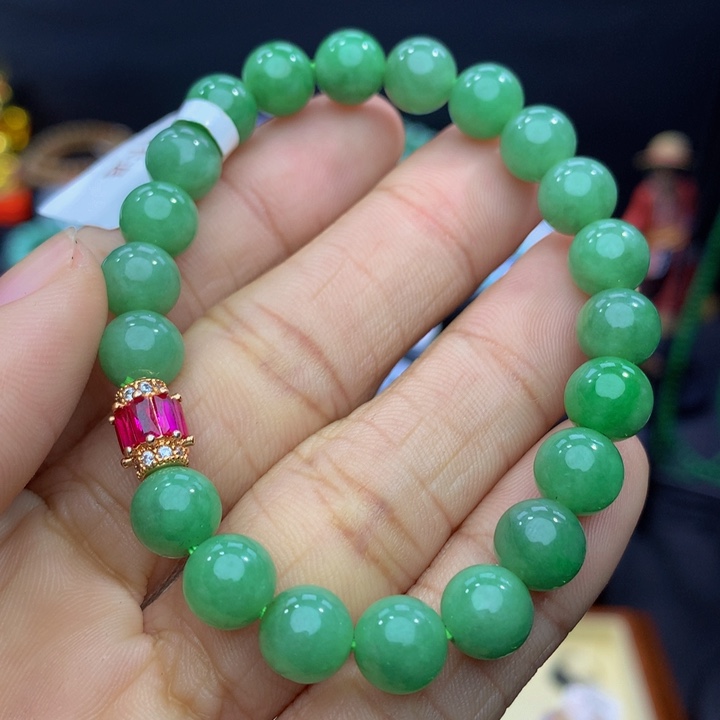 翡翠手链未镶嵌翡翠 8.0