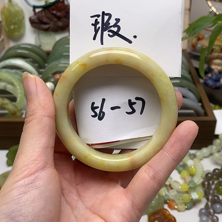 蛇纹石玉手镯未镶嵌岫玉26