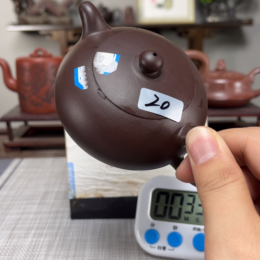 紫砂茶壶指*沙微瑕处理