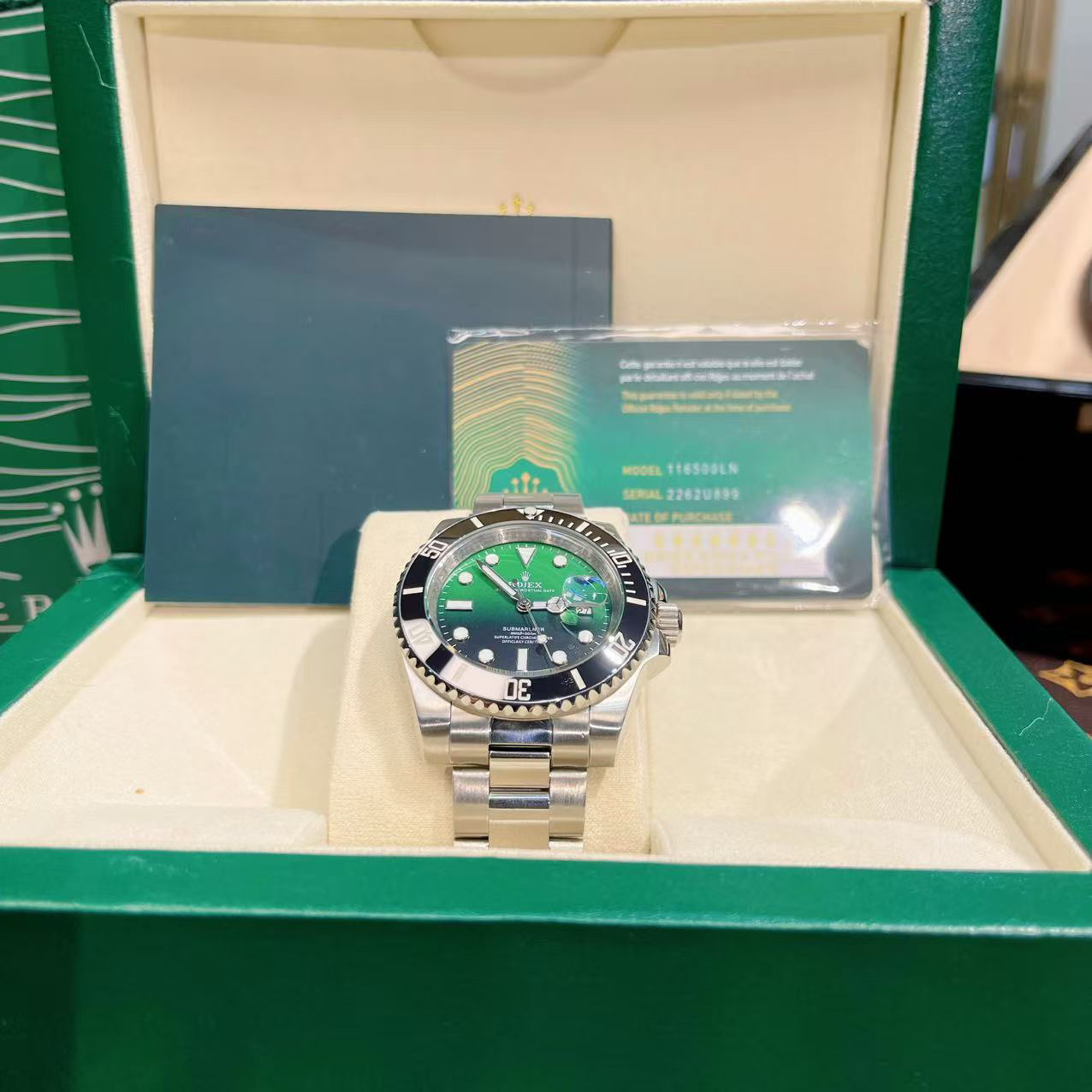 全新正品/渐变鬼王系列/男士全自动机械手表/126660-005/夜光防水