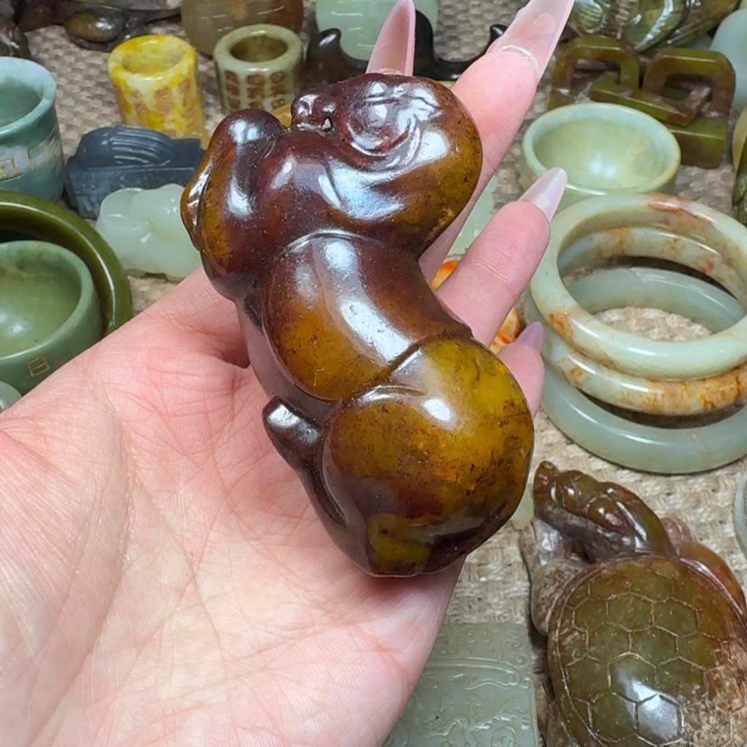 白玉菩提吊坠挂件