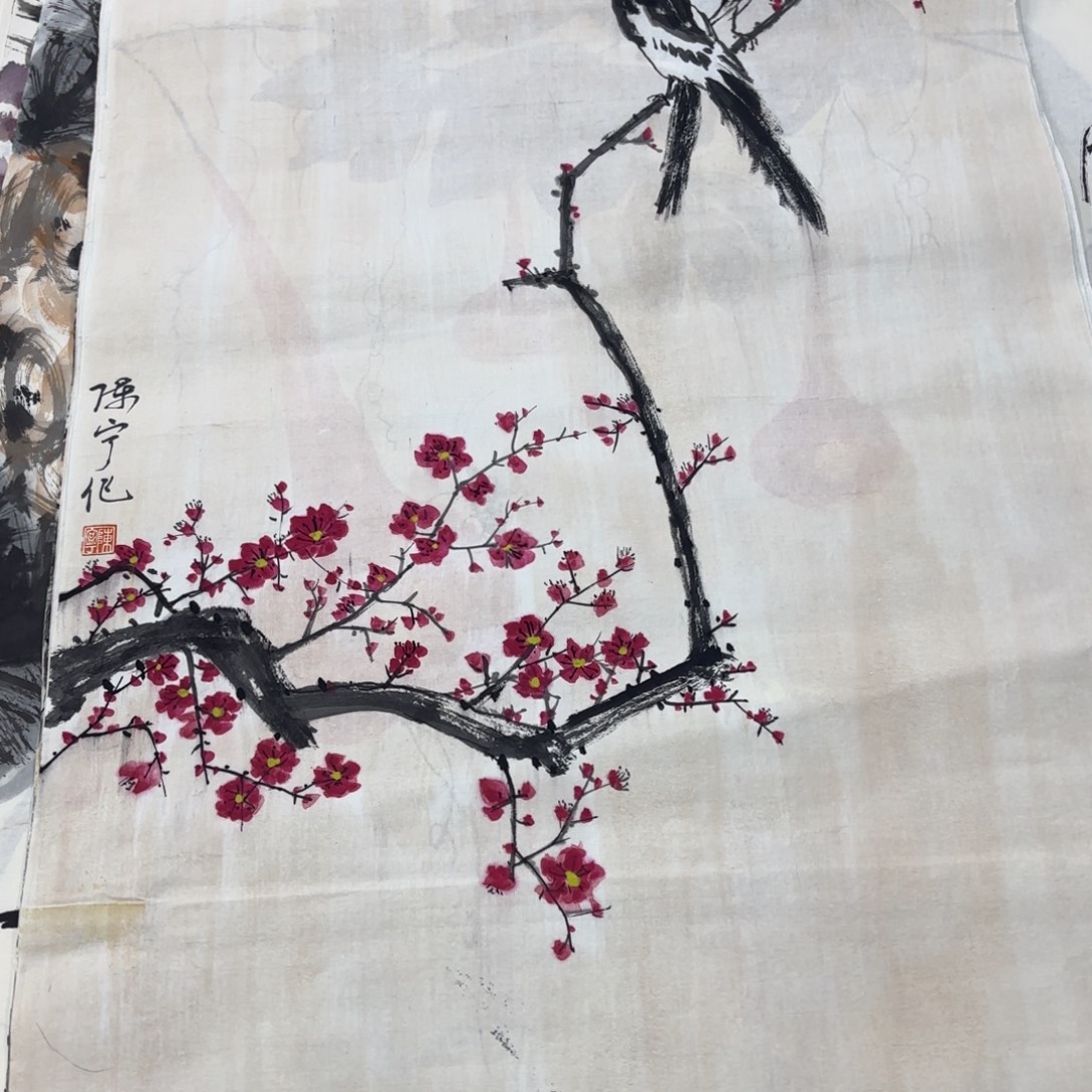 国画国画老师作品刘