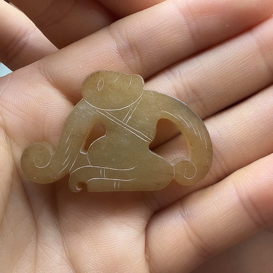 和田玉（糖玉）未镶嵌挂件