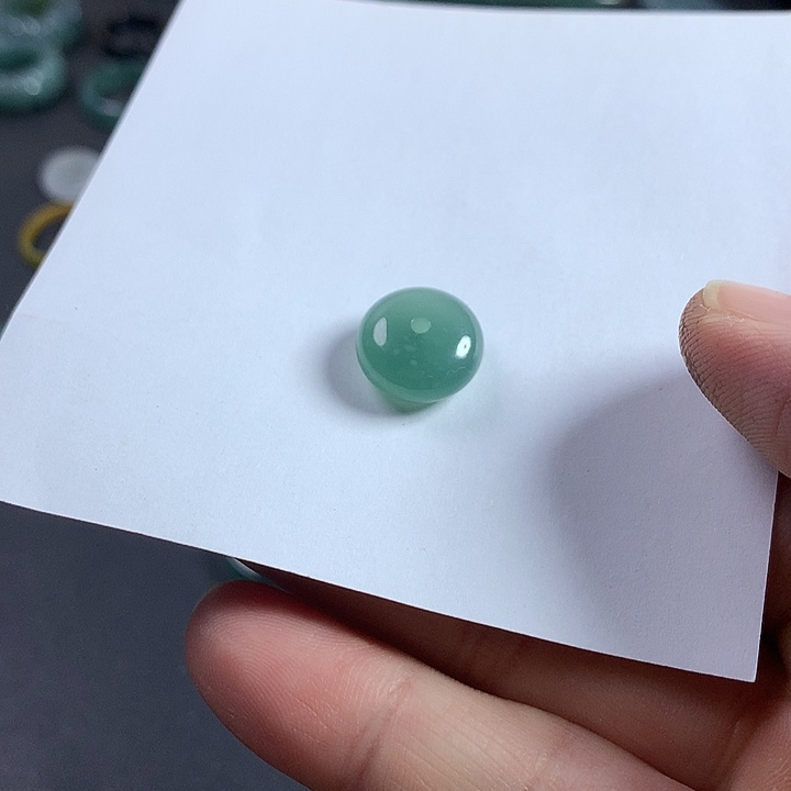 颈饰未镶嵌翡翠扣子