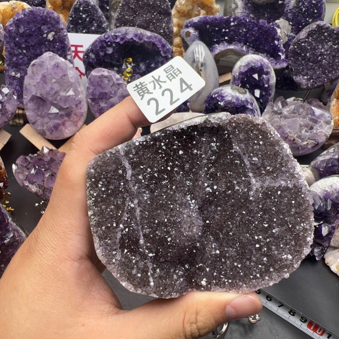 天然水晶摆件未镶嵌水晶224