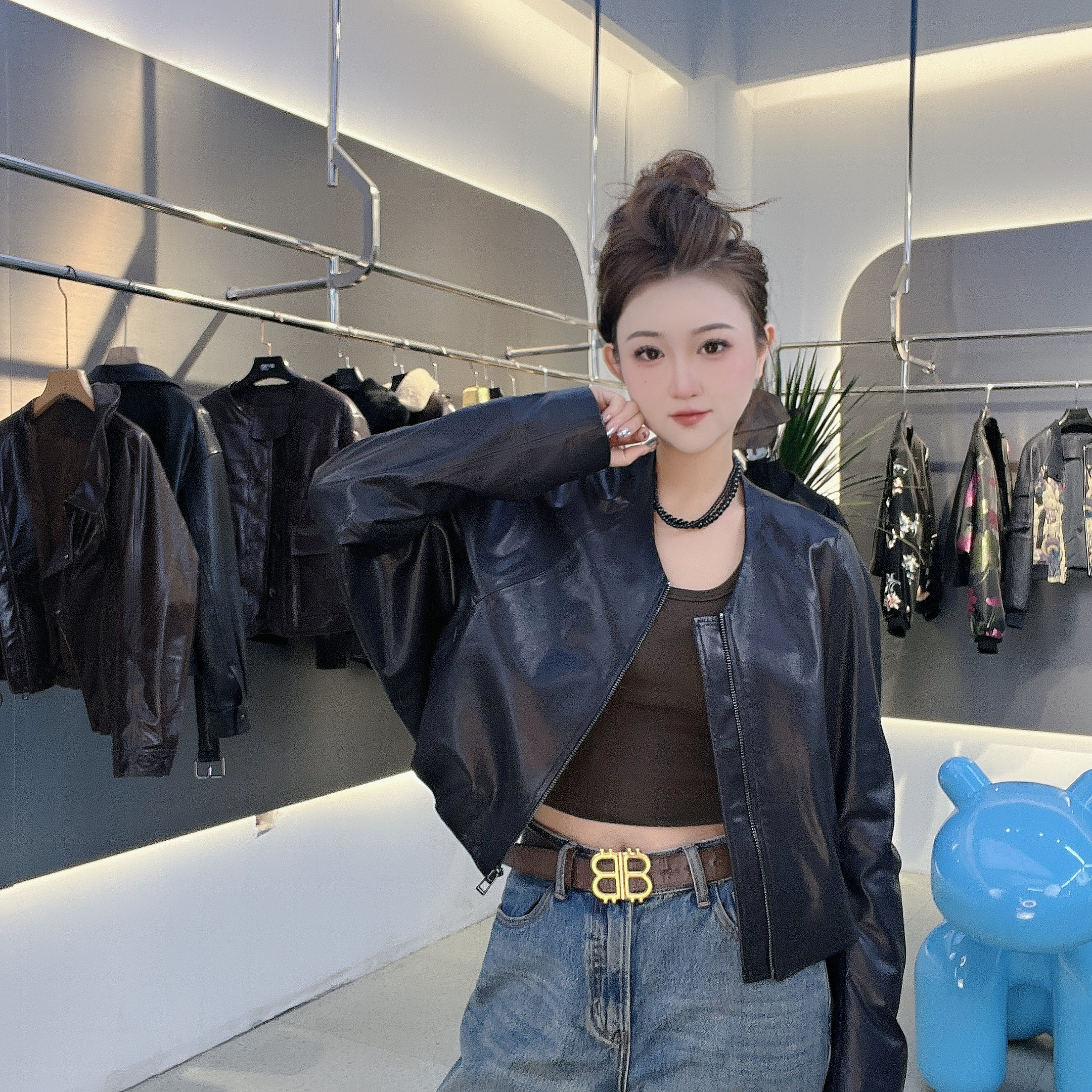 彤彤.Entry lux | “粉丝福利”25海宁新款真皮绵羊皮女士外套合集