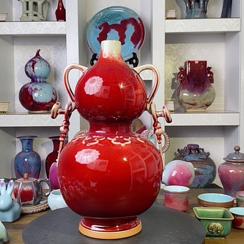 摆件禹州神后钧瓷原产地~