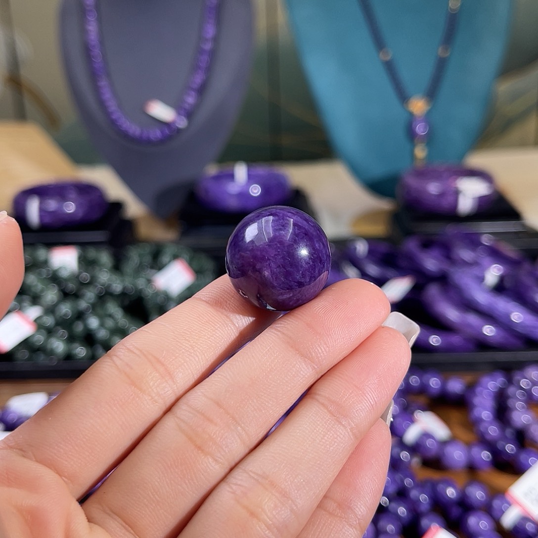 查罗石（紫龙晶）单株21未镶嵌