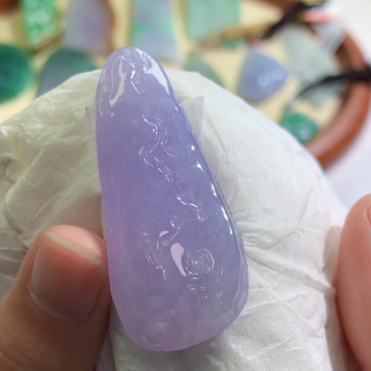 【闪购商品】翡翠吊坠(不含链)未镶嵌 5332