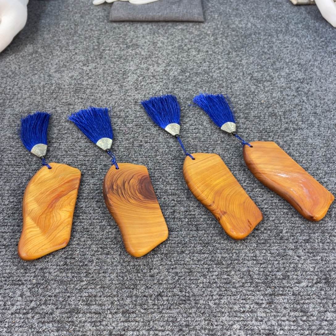 柏木（崖柏）到手一个，太行崖柏，黑油香料刮板，甜奶香