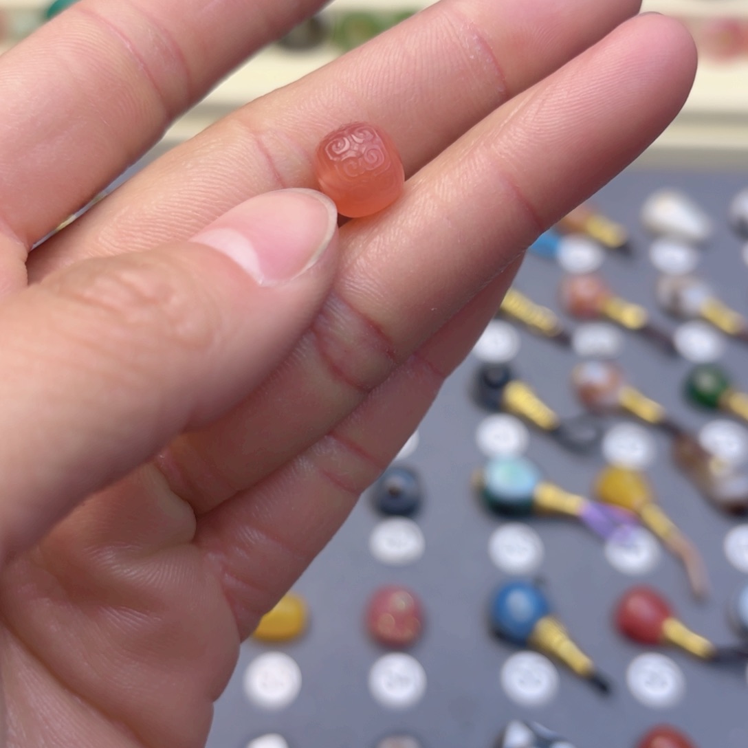 玛瑙/玉髓隔珠未镶嵌