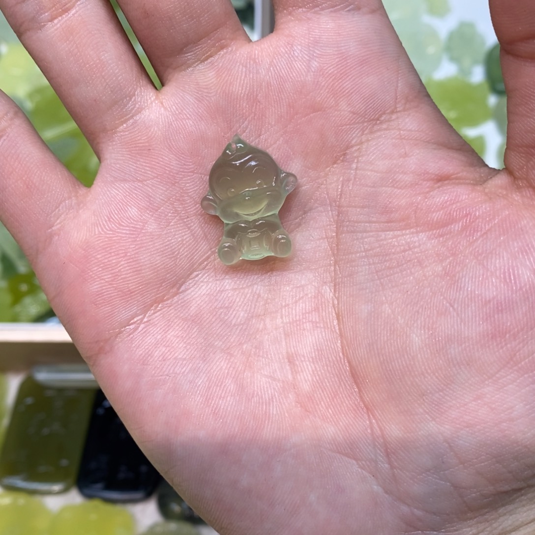 岫玉未镶嵌吊坠(不含链)