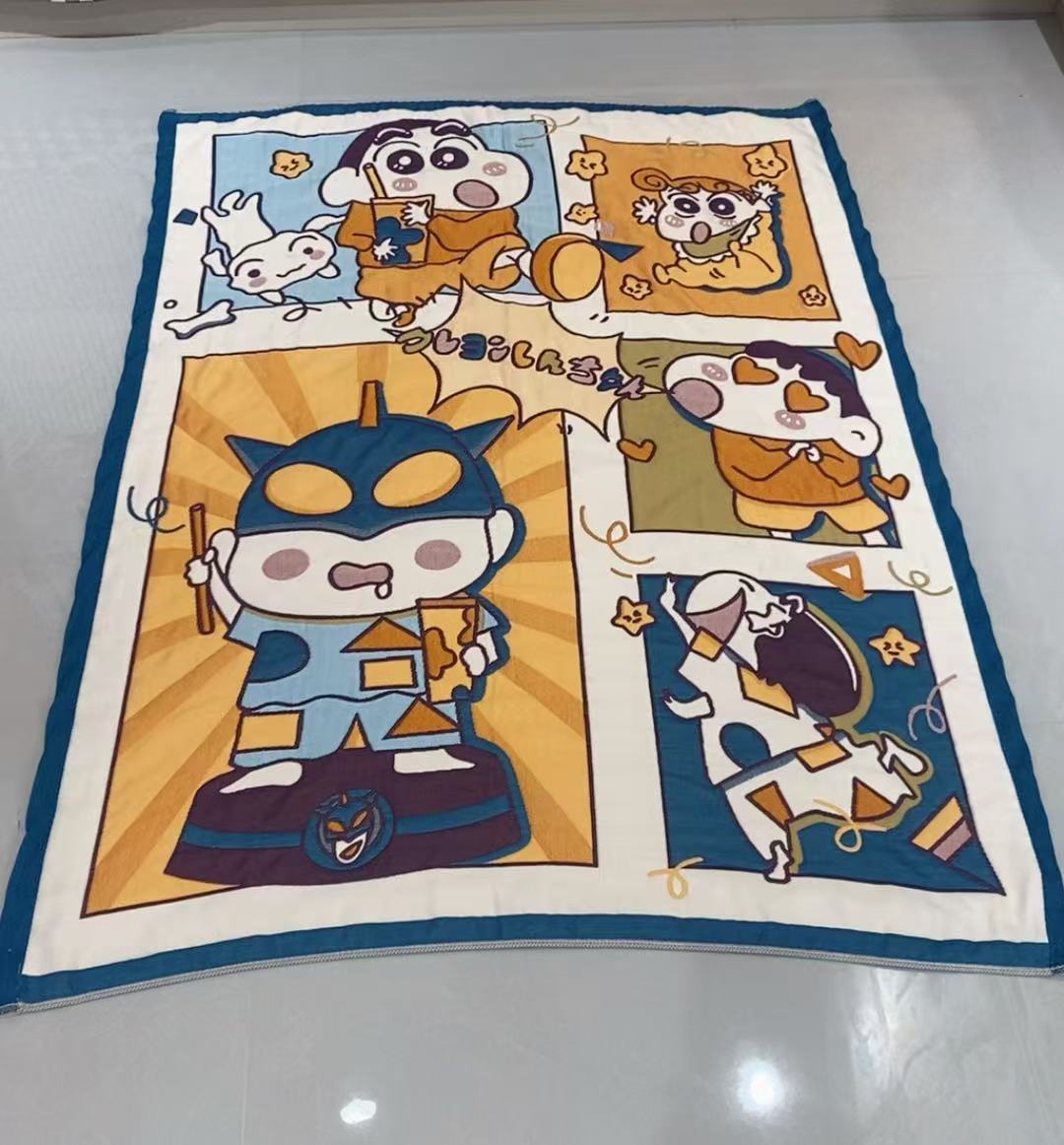 【假面小新】120*150cm A类全棉纱布舒适亲肤盖毯