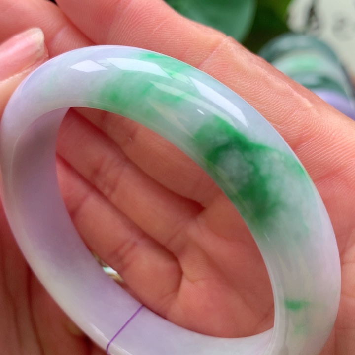 翡翠未镶嵌手镯天然翡翠手镯