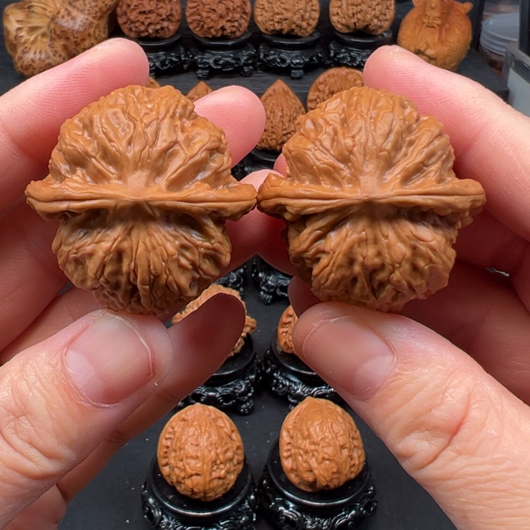 文玩核桃吊坠37全品野狼