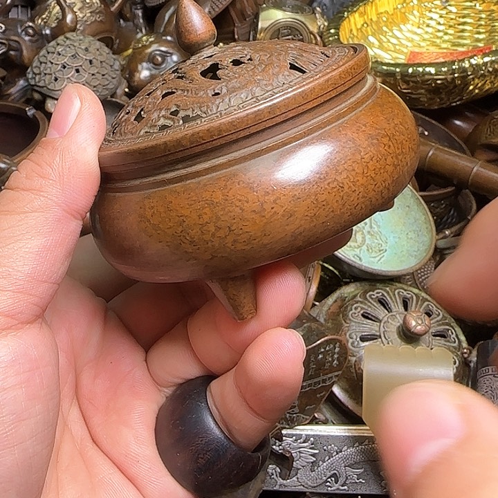 铜器办公室茶室摆件